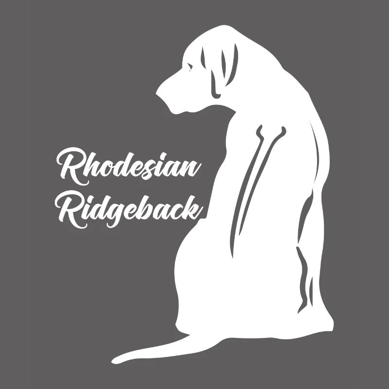 Rhodesian ridgeback Hunde Spruch Geschenk