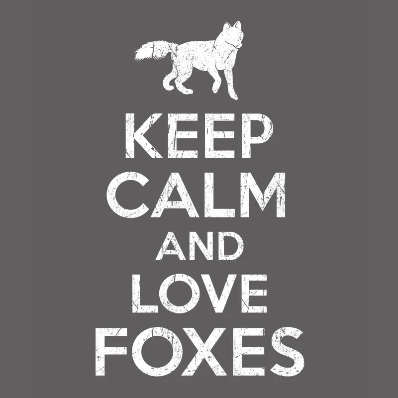 Fox saying Keep calm