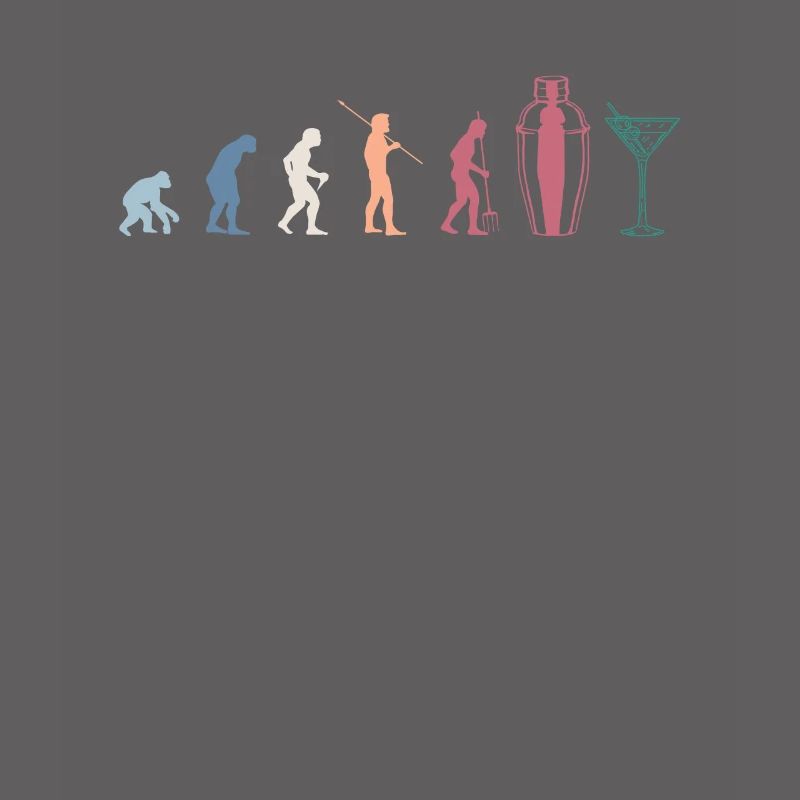 Evolution Barkeeper Shirt Geschenk