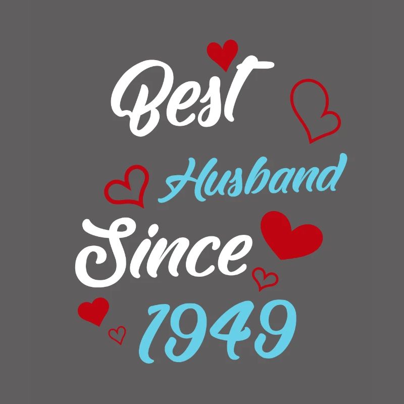 Bester Ehemann seit 1949 Hochzeit