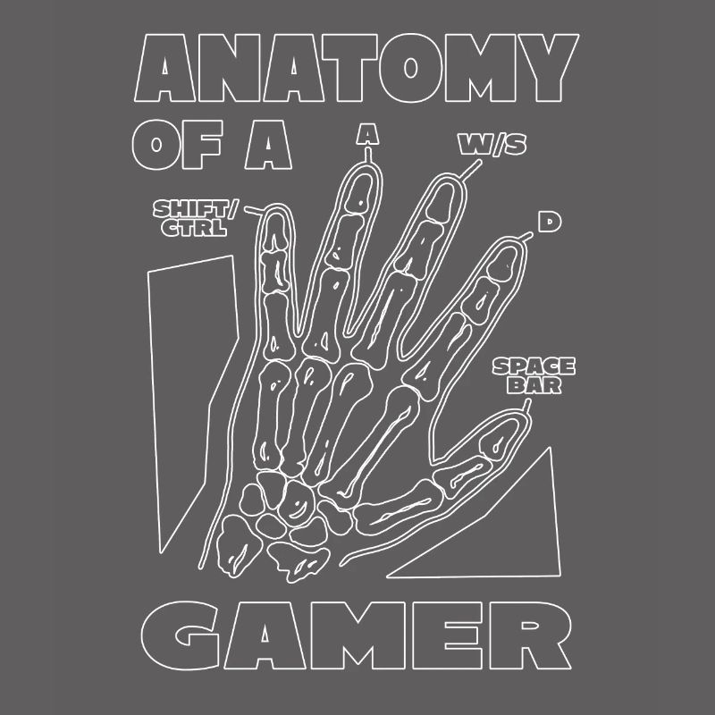 Zocker Anatomie eines Gamers