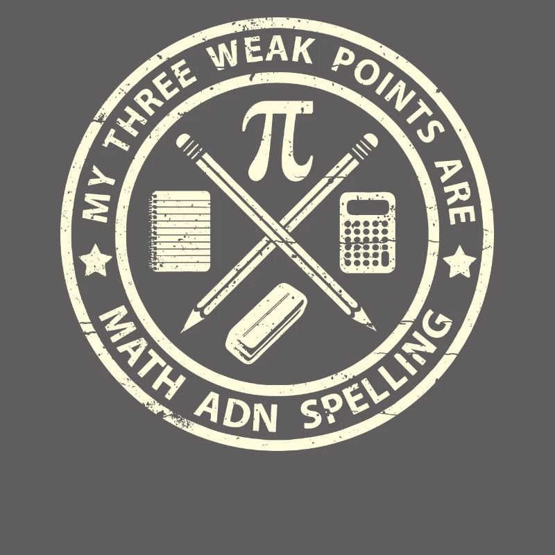 My Three Weak Points Are Math Adn Spelling