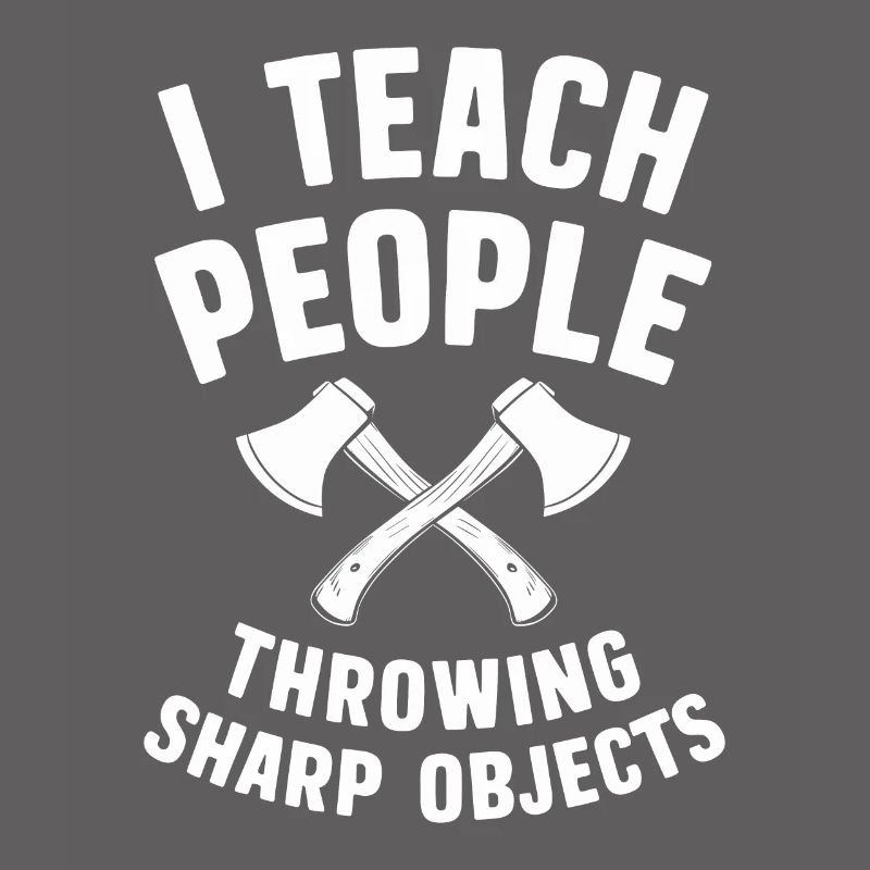 Masters of axe throwing for precise target practice