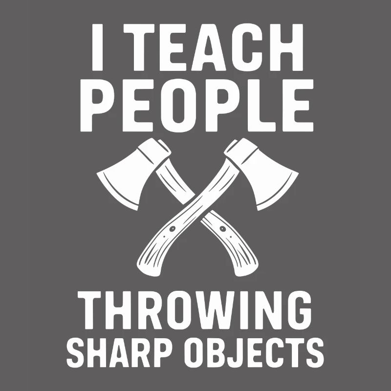 Masters of axe throwing for precise target practice