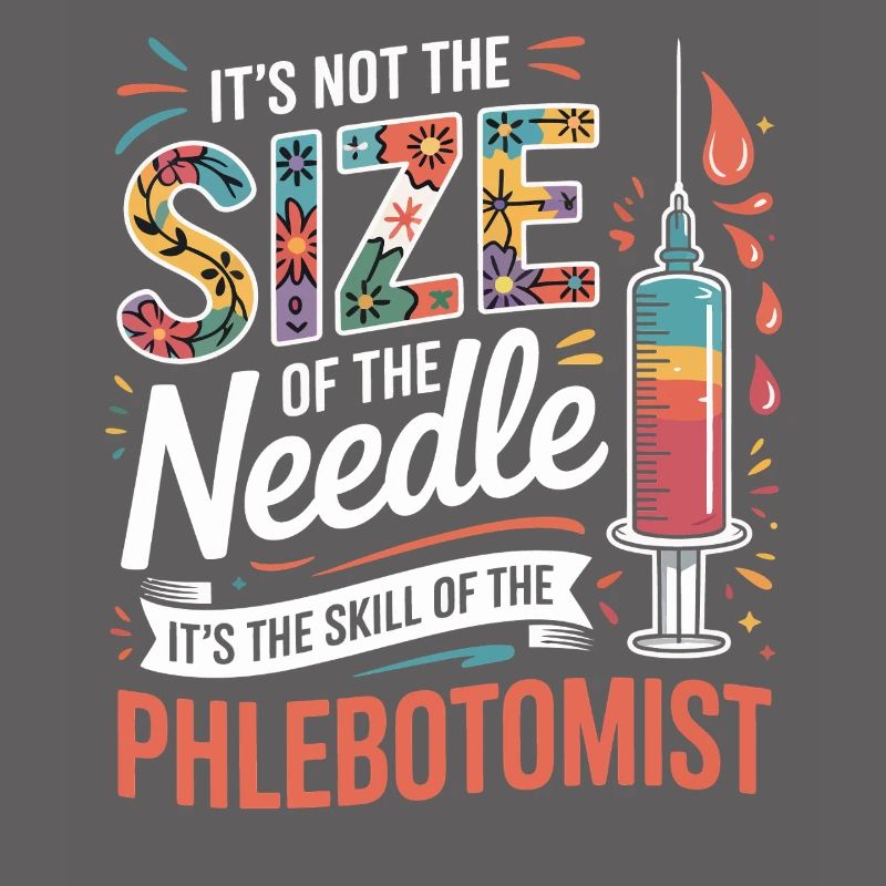 Size doesn't count: phlebotomist art
