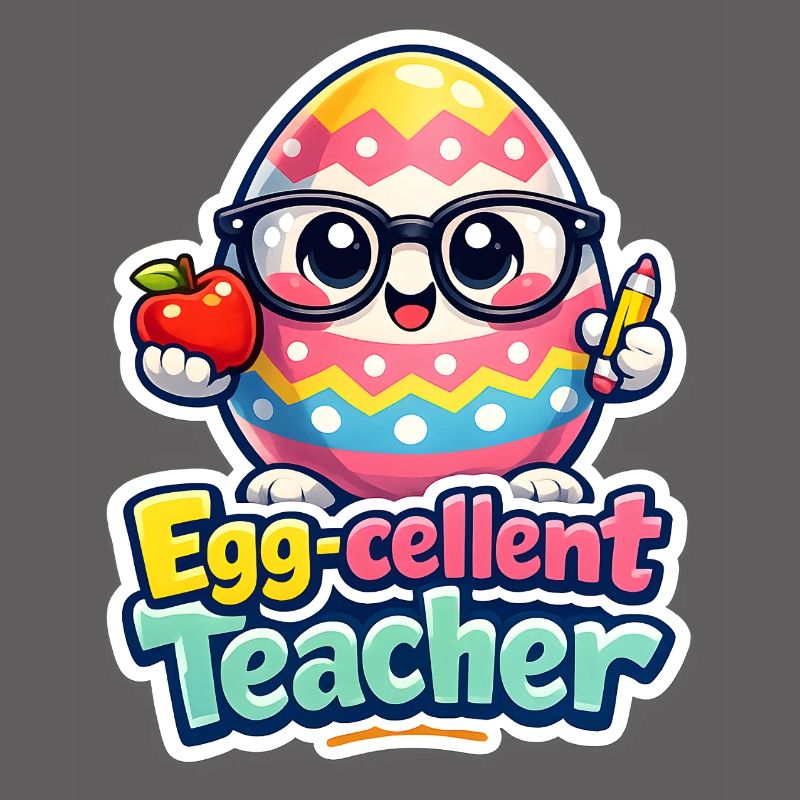 Egg Cellent Teacher Easter Egg Easter