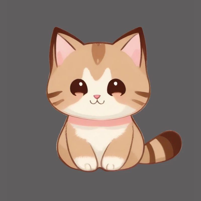 dessin chat, chat mignon, bébé chat