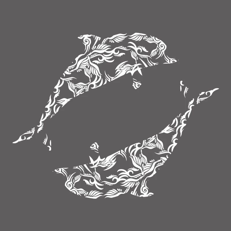 Maori Dolphin Tattoo Origin Forms - Gift Idea