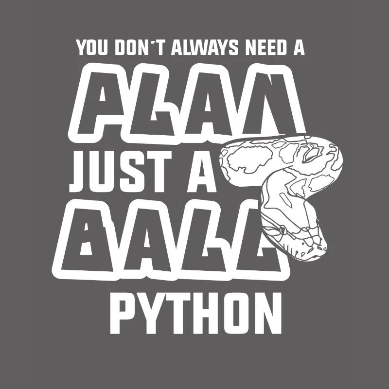need a plan just a ball python