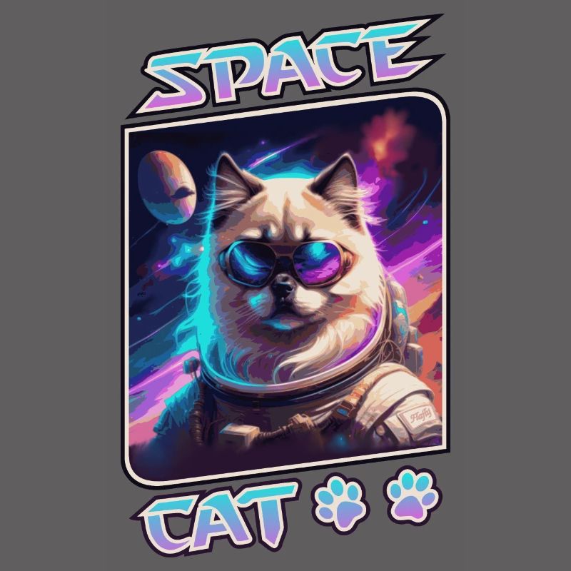 Chat de l'espace - sacré de Birmanie
