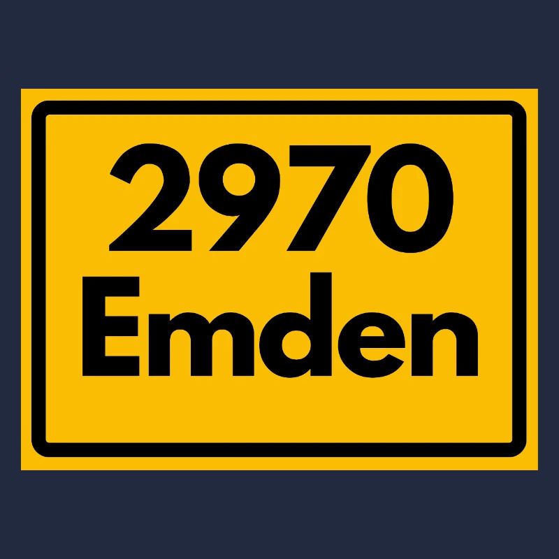 OLD POSTCODE ZIP CODE RETRO ⚓ 2970 Emden Moin moin