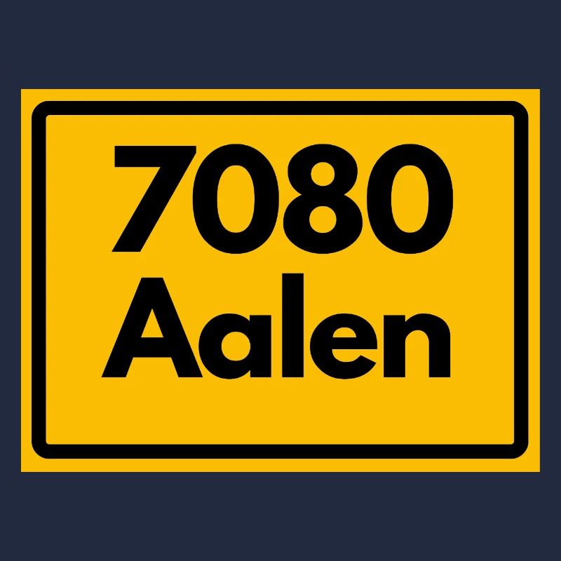 OLD POSTCODE ZIP CODE RETRO 7080 AALEN HEIMATSTOLZ