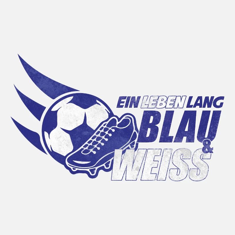Blau & Weiss ein Leben Lang Geschenkidee