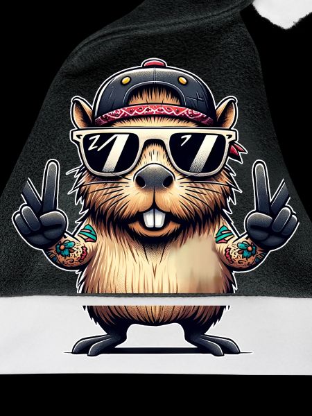 Capybara Peacezeichen
