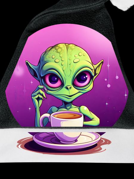 Mitternachts-Kaffee: Der grüne Alien-Trinker