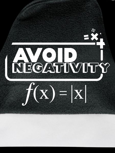 Avoid Negativity - weiß
