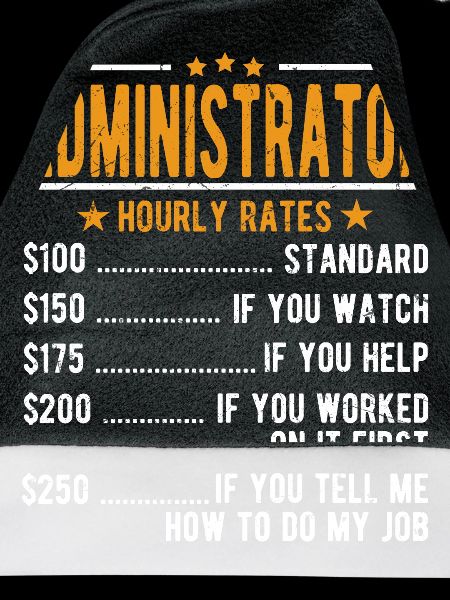 Administrator Stundenlohn