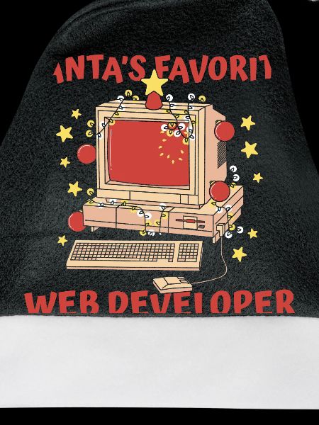 Web Entwickler Webdeveloper Weihnachtsmann