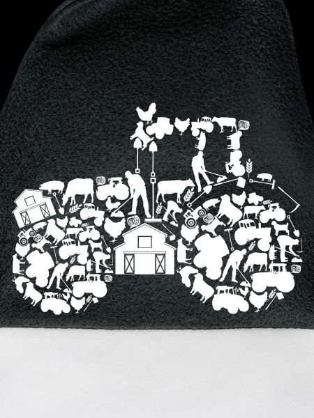 Traktor Silhouette