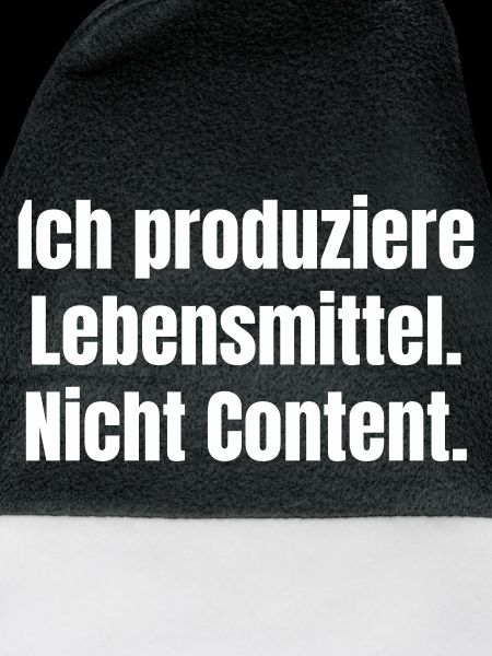 Lebensmittel, Nicht Content