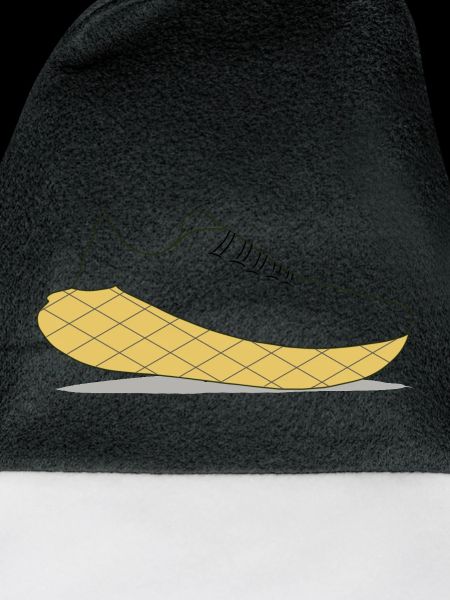 Gelbe Gitter-Sohle Sneaker
