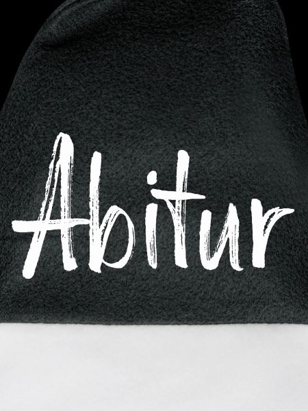 Abitur Handlettering Design