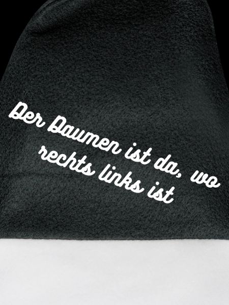 HN Diagonaler Script-Spruch 