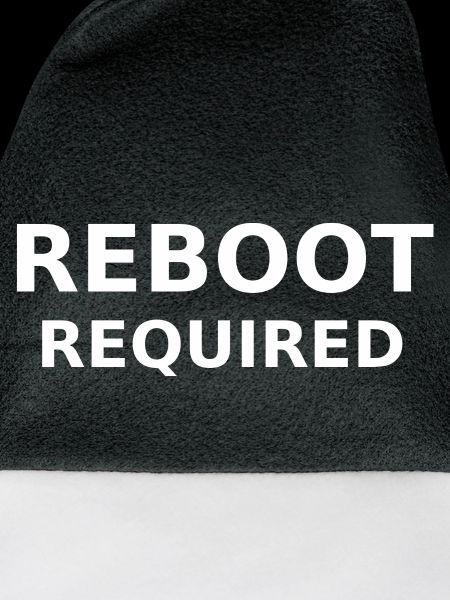 REBOOT REQUIRED