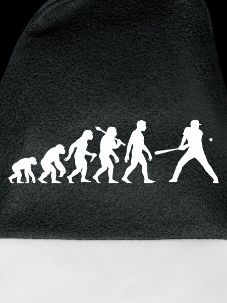 Baseball Evolution Baseballspieler Schlagmann