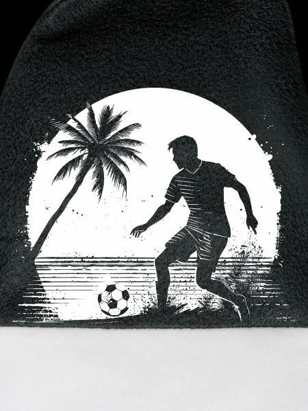 Fußball Junge Zeichnung