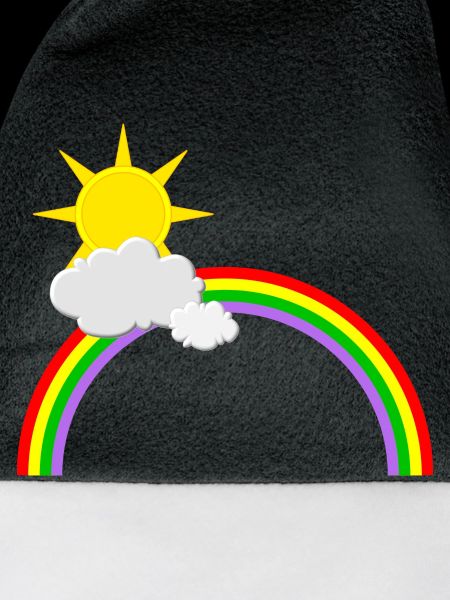 Regenbogen, Sonne, Wolken