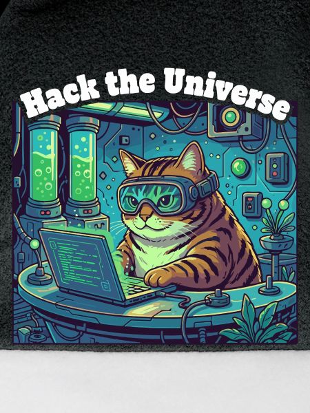 Hackerkatze im Universum