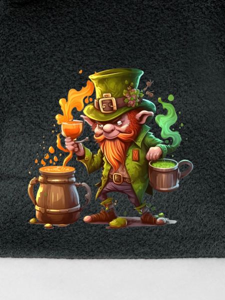 Grinsender Leprechaun Kobold