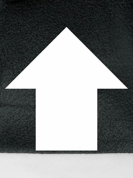 Pfeil-oben-Schild