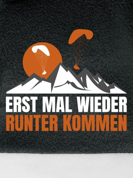 GLEITSCHIRM- RUNTER KOMMEN