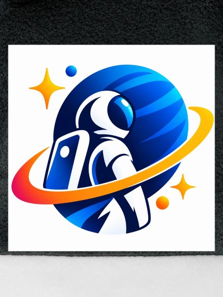 Astronaut im Orbit