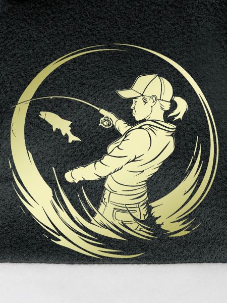 Fishing Silhouette Fischer