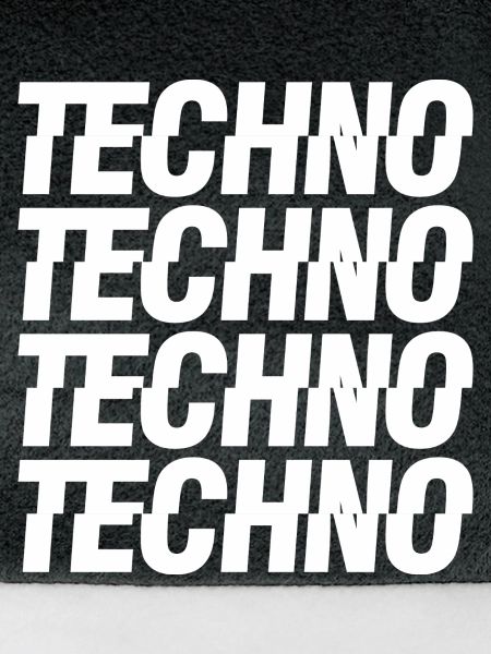 Techno-Musik-Logo