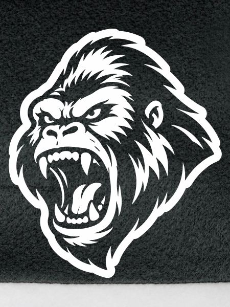 Gorilla Aggressiv