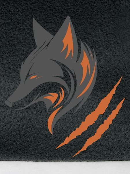 Grauer Fuchs | Orange Fuchs