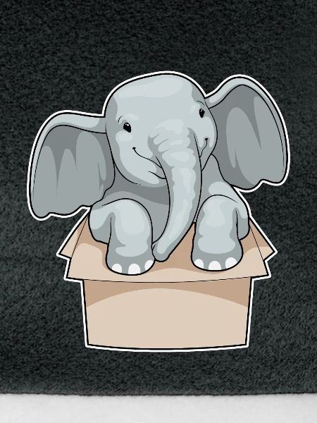 Elefant Karton