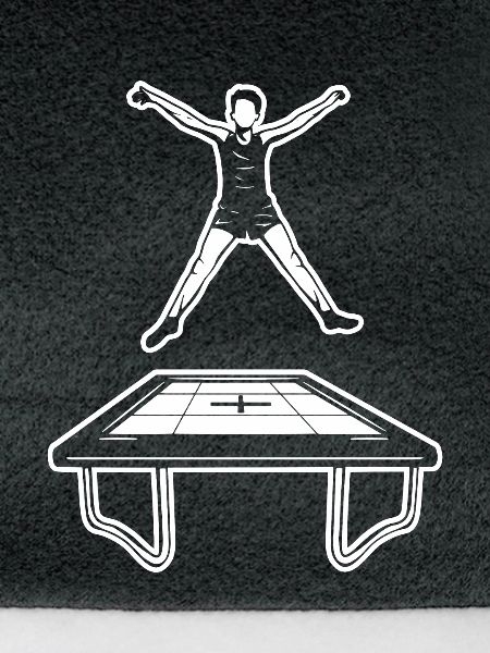 Trampolinspringen Kind
