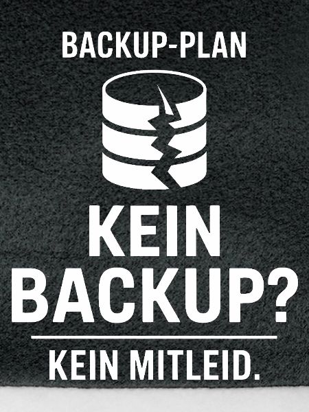 Backup-Plan: Kein Backup?