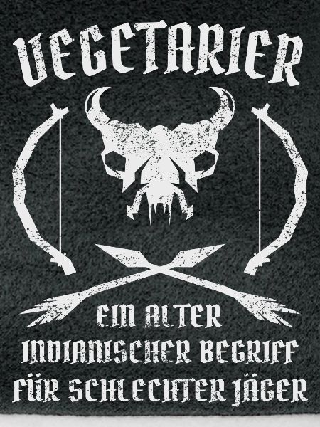 Vegetarier = Schlechter Jäger