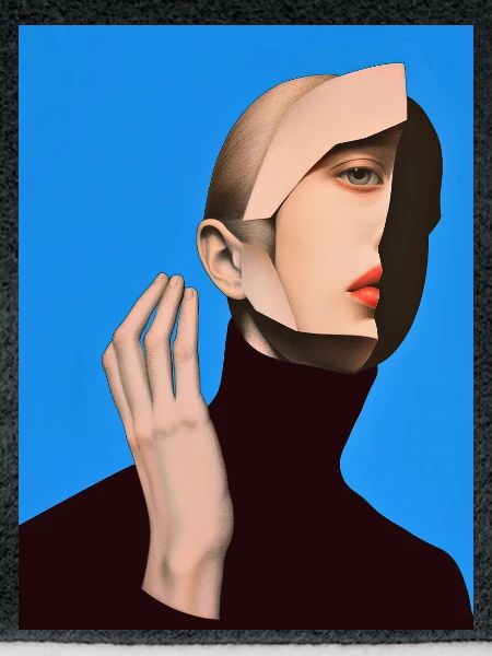 surreal portrait