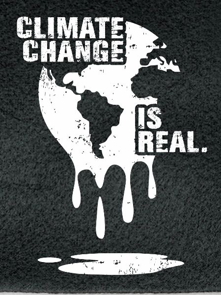 climate change is real white