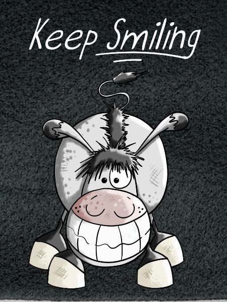 Keep Smiling Esel