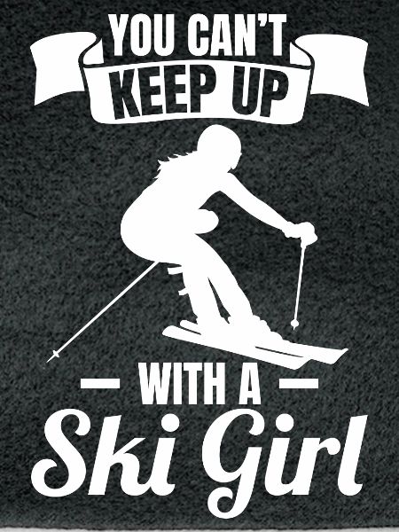 Ski Mädchen