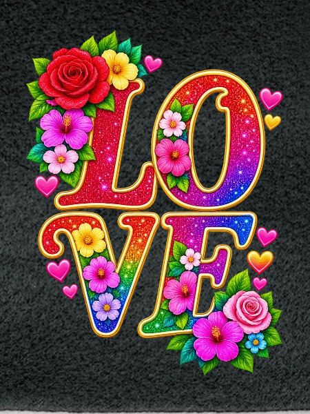 LIEBE Rainbow Floral