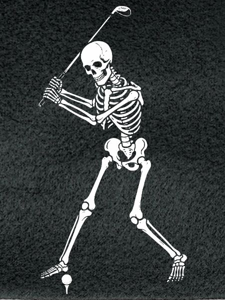 Skeleton-Golfschwung
